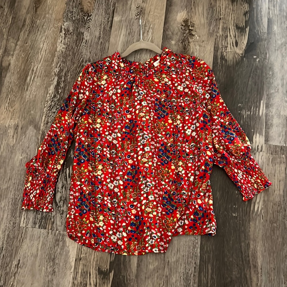Rachel Zoe floral blouse.